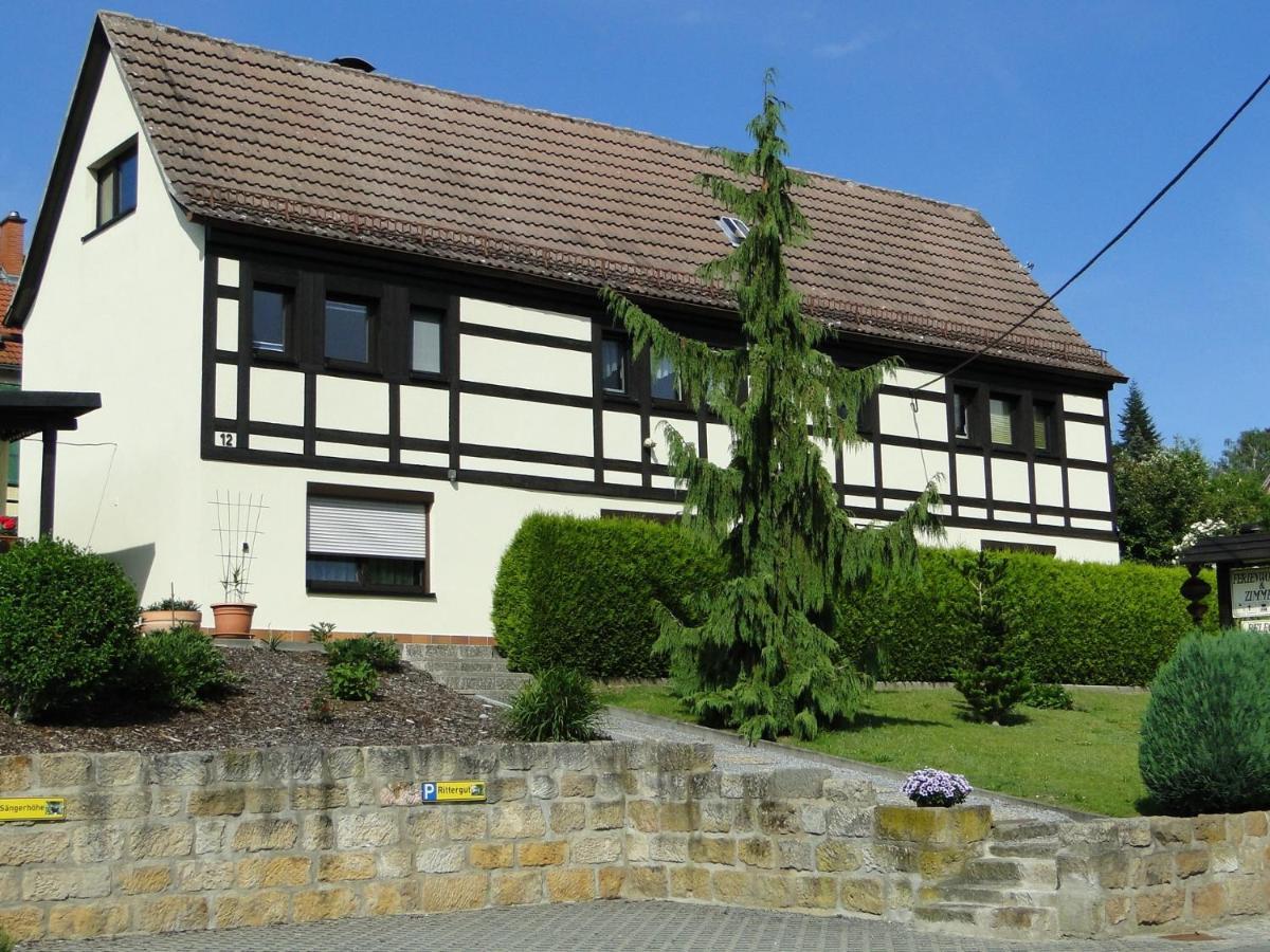 Ferienwohnung Haus Angermann Struppen Exterior foto